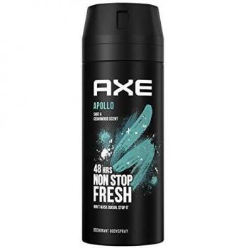Axe - Desodorante bodyspray Apollo, 48H de protección, tecnología Dual Action, 150 ml