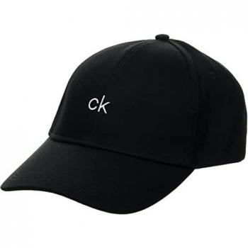 Gorra Calvin Klein para hombre Center negro con logo blanco