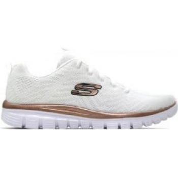 Zapatillas Skechers Graceful Get Connected blancas para mujer