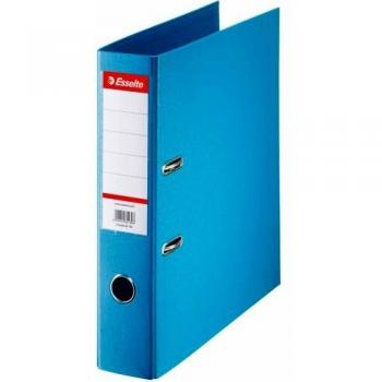 Carpeta de plástico Esselte estándar A4, 75 mm, azul claro