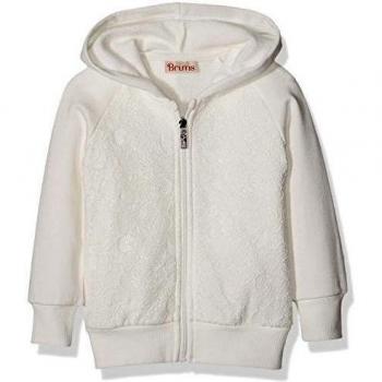 BRUMS Zippato C/Pizzo C.T, Top Para Niñas, Milk 01, 7A