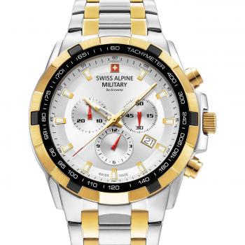 Reloj Cronógrafo Suizo Militar Alpine Star Fighter 7043.9142, 47mm, 10ATM