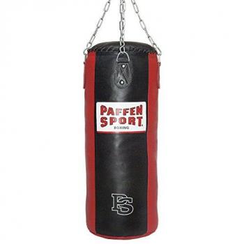 Paffen Sport Star piel de boxeo, Star, blanco / rojo