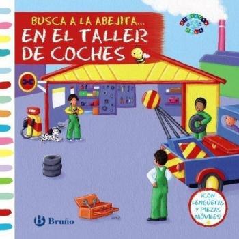 Busca a la abejita... En el taller de coches