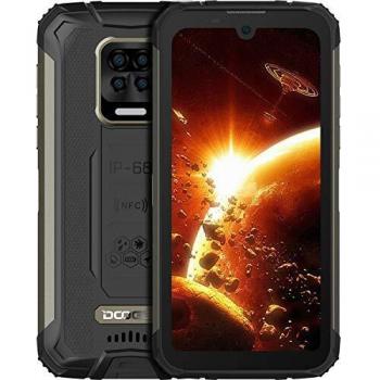 Movil Resistente, DOOGEE S59 Pro 10050mAh Batería 4GB RAM+128GB ROM Telefono Movil Todoterreno IP68 IP69K, Cámara Cuádruple 16MP Smartphone 4G Dual SIM, 5.71 Pulgada HD, Face ID, NFC/GPS, Negro