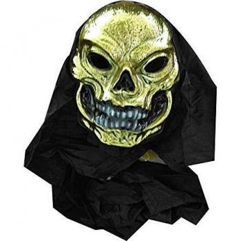 EUROCARNAVALES Máscara de Calavera con Capucha