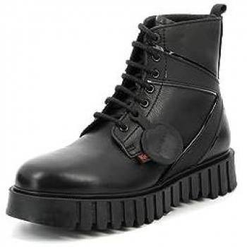 Botas de Combate para Mujer Kickers KICK FABULOUS, Color Negro, Talla 36 EU