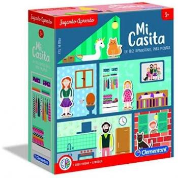 Clementoni-Mi casita, multicolor