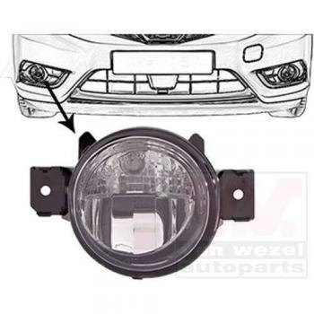 Fuego anti niebla derecho para Nissan Note E12 