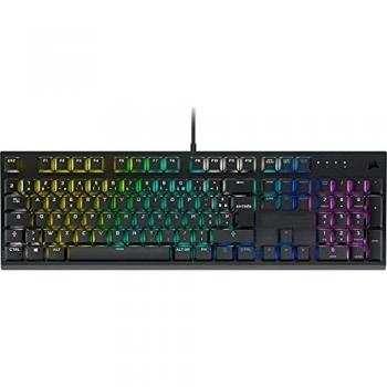 Teclado Corsair K60 RGB PRO USB QWERTY Francés Negro