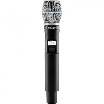 Shure QLXD2/Beta87A Handheld Wireless Microphone Transmitter, X52: 902-928MHz