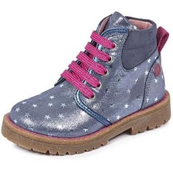 Agatha Ruiz de la Prada 161946, Zapatos de Primeros Pasos Para Bebés, Azul Marino / Estampado Estrellas