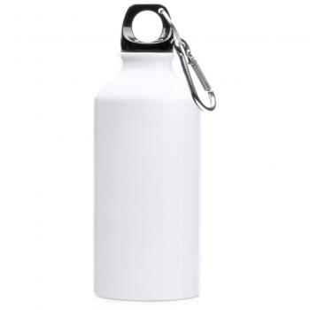 Botella de aluminio 400 ml Athletic Blanca
