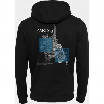 Mister Tee Black Paris Hoodie for Men 3XL
