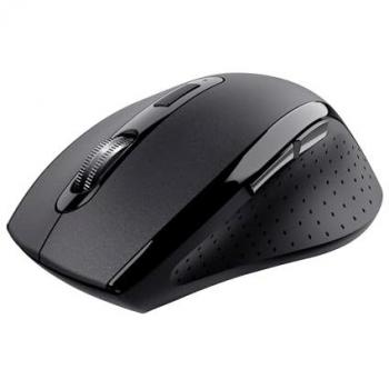 Ratón Inalámbrico Trust Sura, 800-1200 DPI, 6 Botones, Sensor Óptico, Microrreceptor USB Almacenable, Negro