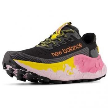 New Balance Women's Fresh Foam X Trail More v3 Running Shoes - Black/Orange/Pink, Size 37.5