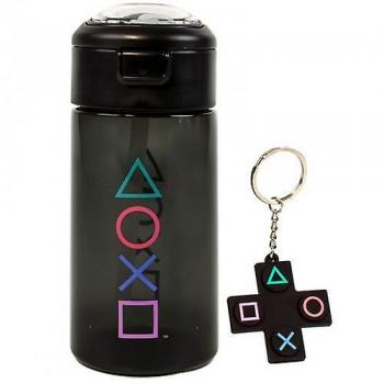 Botellas deportivas Playstation Symbols Set Negro One Size