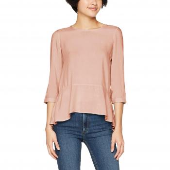 Vero Moda Vmboca Frill 3/4 Top Noos, Camiseta sin Mangas para Mujer, Rosa