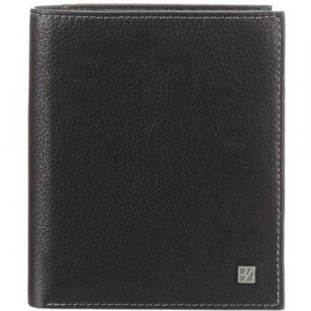 Bodenschatz Hunter - Monedero de cuero unisex, color negro, talla 11x13x2 cm