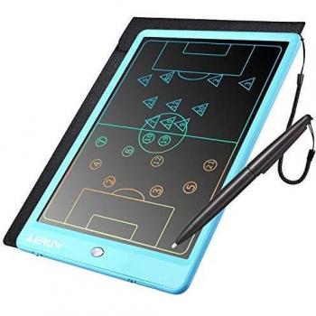 Tableta de Escritura Color LCD 10 Pulgadas, Tablet Escritura Pantalla Colorido Infantil, Tableta Grafica Dibujo Niños Adecuada para el Hogar, Escuela, Oficina, Cuaderno de Notas con Fundas