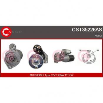CASCO CEF38012GS Ventilador de Radiador con Motor Eléctrico