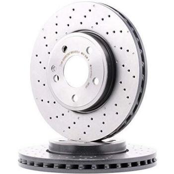 Brembo 09B43651 Discos de Freno con Recubrimiento UV, Set de 2