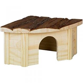 Refugio de madera Nobby Gordi para roedores - Decoración para jaulas