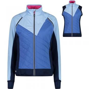 CMP Women's Zip-Off Insulated Jacket Sky Blue Size 46