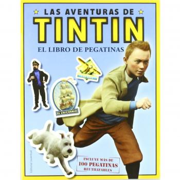 Libro de Pegatinas Reutilizables de la Película Tintín Paramount