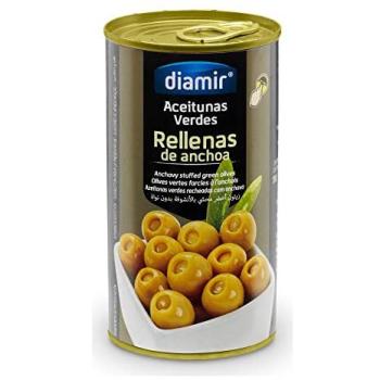 Aceitunas Diamir Rellenas de Anchoa