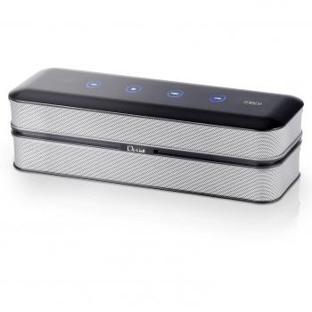 L-Link LL-2204 - Altavoz Bluetooth Inalámbrico y Alámbrico con LED Azul, 2.1 Canales, 9W, Negro