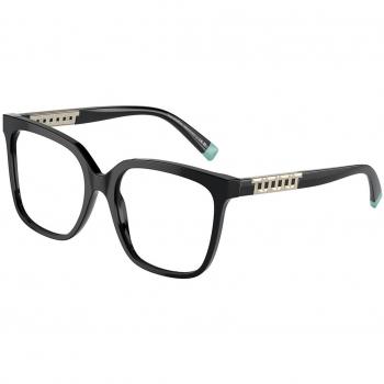 Tiffany & Co. TF2227F Asian Fit 8001 Armazones para Mujer Negros, Lentes Recetadas 54, Gafas Recetadas Negras