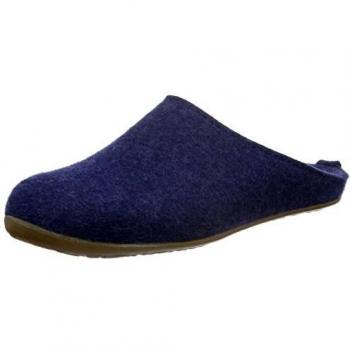 Haflinger Everest Denim Slipper with Footbed