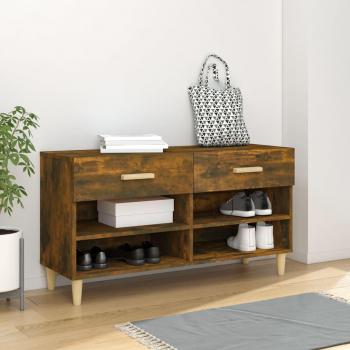 Zapatero Humo 102x35x55 cm Madera multicapa