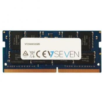 V7 V72560032GBS Módulo de Memoria para Portátil 32 GB (1 x 32 GB) DDR4 3200 MHz PC4-25600 SODIMM