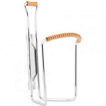 ZEFAL Vintage Bottle Cage Portabidón Bicicleta, Unisex, Plateado, Talla única