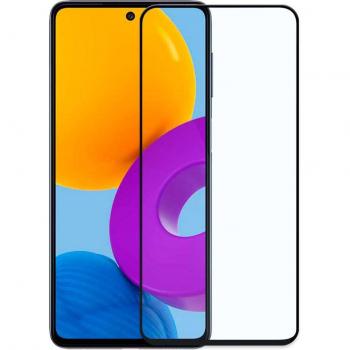 Protector de Pantalla Templado con Borde Redondo Negro para Samsung Galaxy M52 5G Vidrio Templado Antigolpes 9D 9H 0.3mm Marco