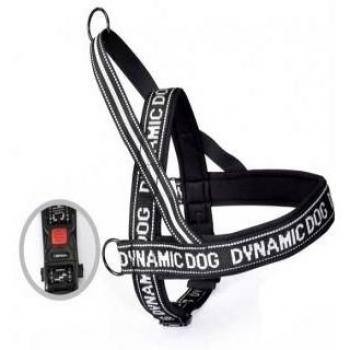Camon Arnés de neopreno Dynamic negro, correa y collares para perros