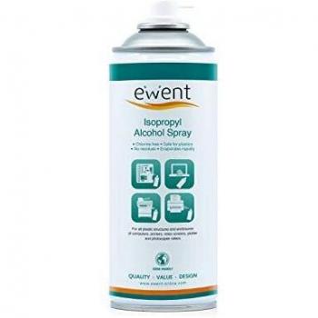 Ewent EW5611 - Pulverizador de Alcohol isopropílico Spray 400ml, Transparente