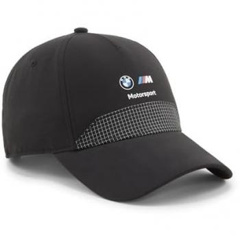 PUMA Kids' Baseball Cap BMW M Motorsport, Black, One Size