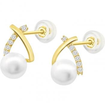 Pendientes Time Road Hin00152 Oro, Mujer
