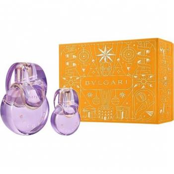 Bvlgari Omnia Amethyste Women's Perfume Gift Set - Eau de Toilette Spray 100 ml + Travel Spray 15 ml
