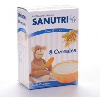 Sanutri Papilla 8 Cereales Sanutri 600 Gr