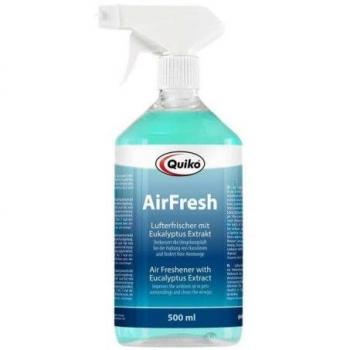 Ambientador Quiko Air Fresh 500 ml con aroma de eucalipto para aviarios y palomares