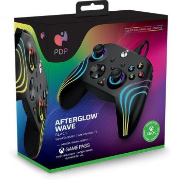 Afterglow Wave Controlador con Cable para Xbox Series X/S, Xbox One y PC - Negro