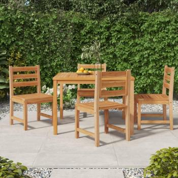 5-Piece Solid Teak Garden Dining Set