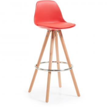 Kavehome Taburete Slad, rojo