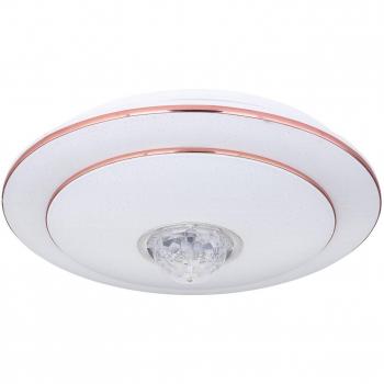 Plafoniera LED Santina con altavoz, RGB y CCT
