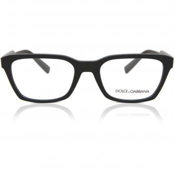 Gafas Graduadas Dolce & Gabbana DG 5088 2525 Armazones para Hombre Negros Lentes Recetadas 55