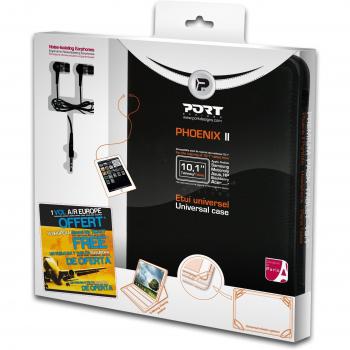 Port Designs Detroit - Pack de estuche para tablets de 8 hasta 9'',